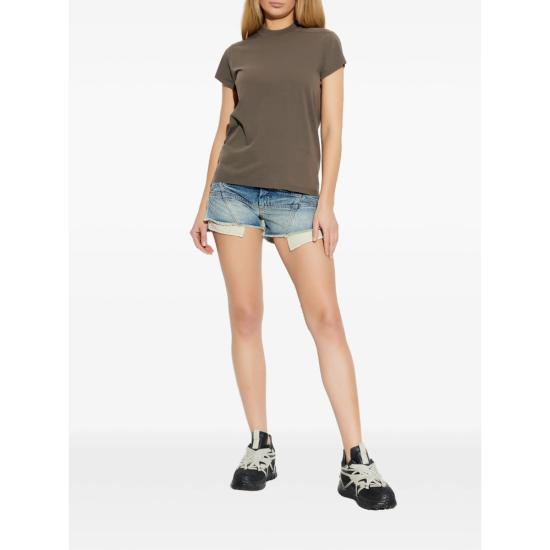 26SS 다크쉐도우 반팔 티셔츠 DS01F4208 RN 34 BROWN - DRKSHDW