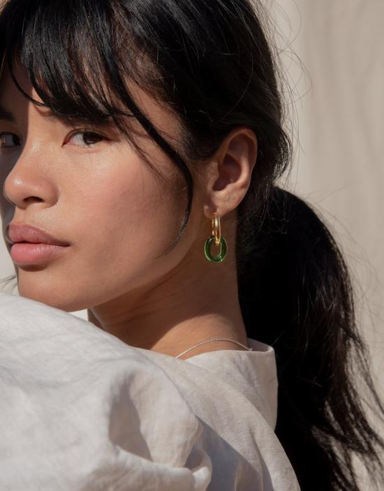  클레드 이어링 인 더 루프 라지 후프 - CLED