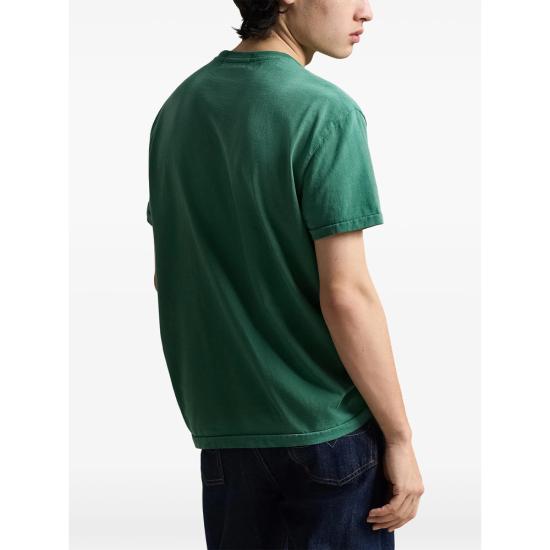 26SS 랄프 로렌 반팔 티셔츠 710B13522001 ANGRE GREEN - RALPH LAUREN