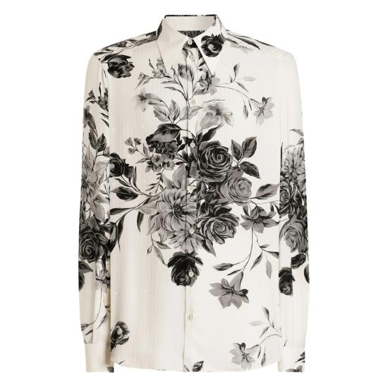 26SS 돌체앤가바나 긴팔 셔츠 G5NP9T IS1Z0 HK5SP WHITE BLACK