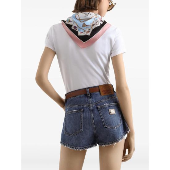 26SS 돌체앤가바나 반팔 티셔츠 F8W31Z GDDPE W0800 WHITE - DOLCE & GABBANA