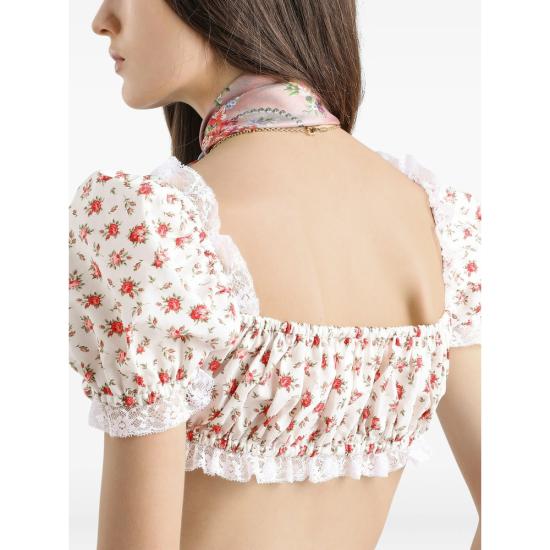 26SS 돌체앤가바나 블라우스 F7BG2T HS5UB HA5XJ WHITE - DOLCE & GABBANA