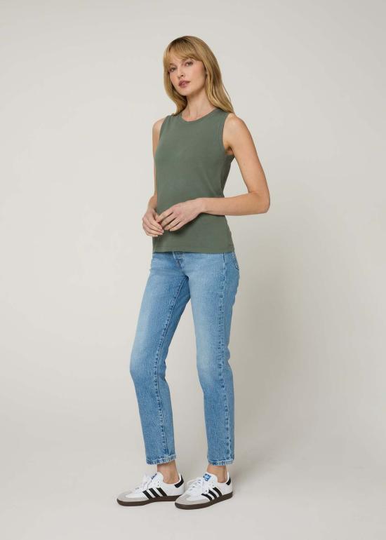  더 스탠다드 스티치 민소매 티셔츠 스탠다드 스티치 머슬 탱크 타임 - THE STANDARD STITCH