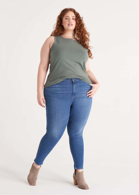  더 스탠다드 스티치 민소매 티셔츠 스탠다드 스티치 머슬 탱크 타임 - THE STANDARD STITCH