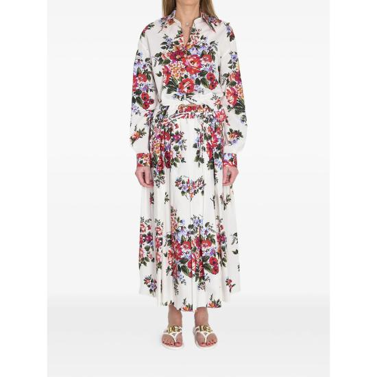 26SS 돌체앤가바나 셔츠 F5T76T HS5UU HA5ZO WHITE RED - DOLCE & GABBANA