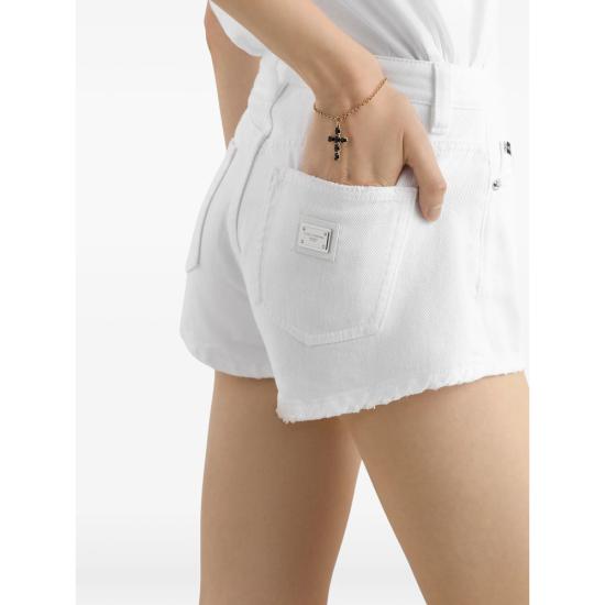 26SS 돌체앤가바나 숏팬츠 FTC7DD G8OT6 S9001 WHITE - DOLCE & GABBANA