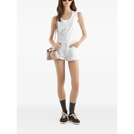 26SS 돌체앤가바나 숏팬츠 FTC7DD G8OT6 S9001 WHITE - DOLCE & GABBANA