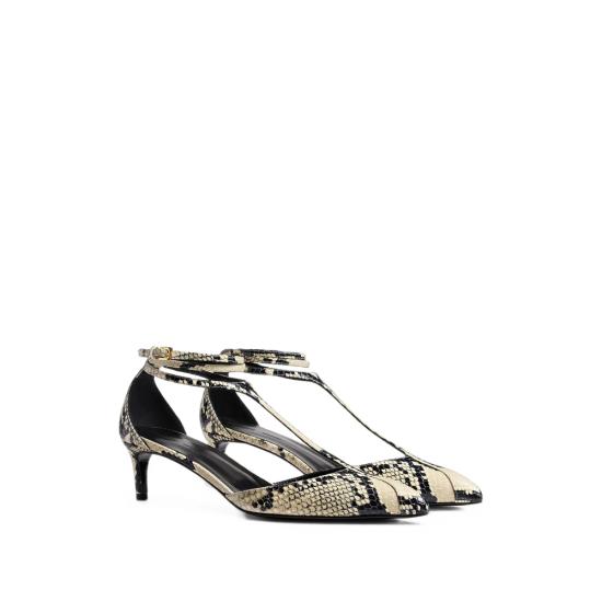 26SS 케이트 미아 펌프 F3085 803 L803 121 NEUTRALS BLACK - KHAITE