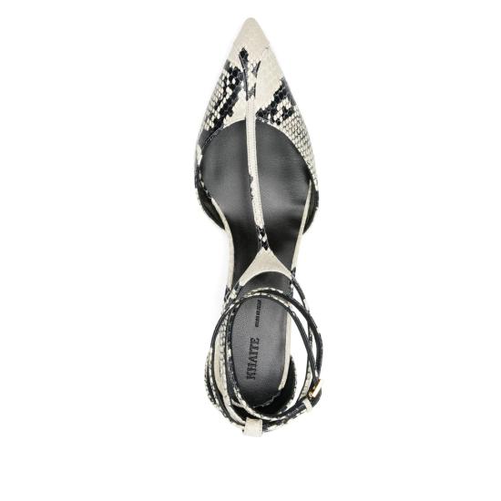 26SS 케이트 힐/펌프스 F3085 803 L803 121 NEUTRALS BLACK - KHAITE