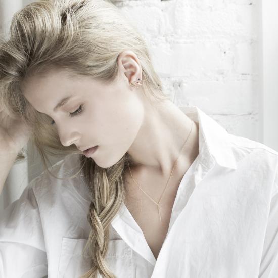  타린 토마스 이어링 피아 골드 귀걸이 - TARIN THOMAS