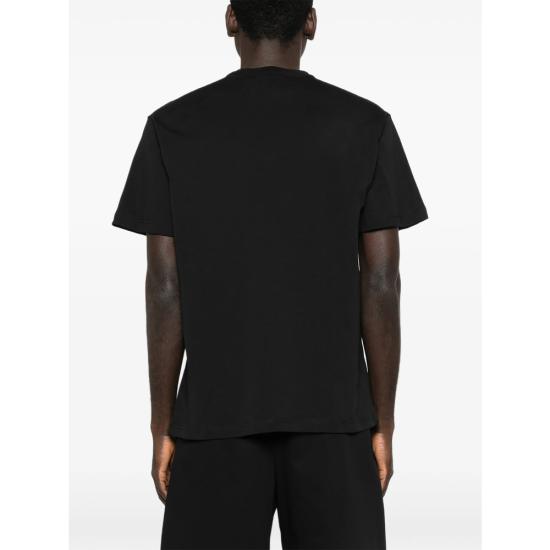 26SS 베르사체 반팔 티셔츠 80GAHT17 CJ00T 899 BLACK - VERSACE