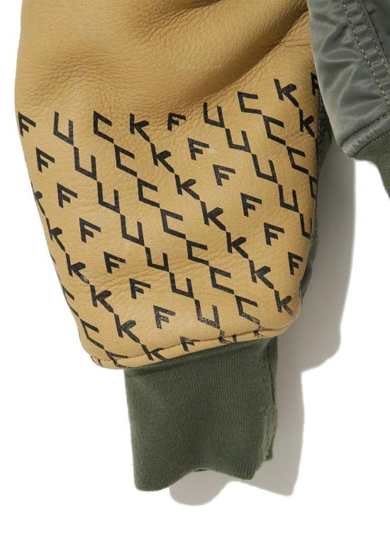  언더커버 자켓 더 셰퍼드 X 프래그먼트 디자인 X 알파 인더스트리즈 Ma 1 재킷 카키 - UNDERCOVER