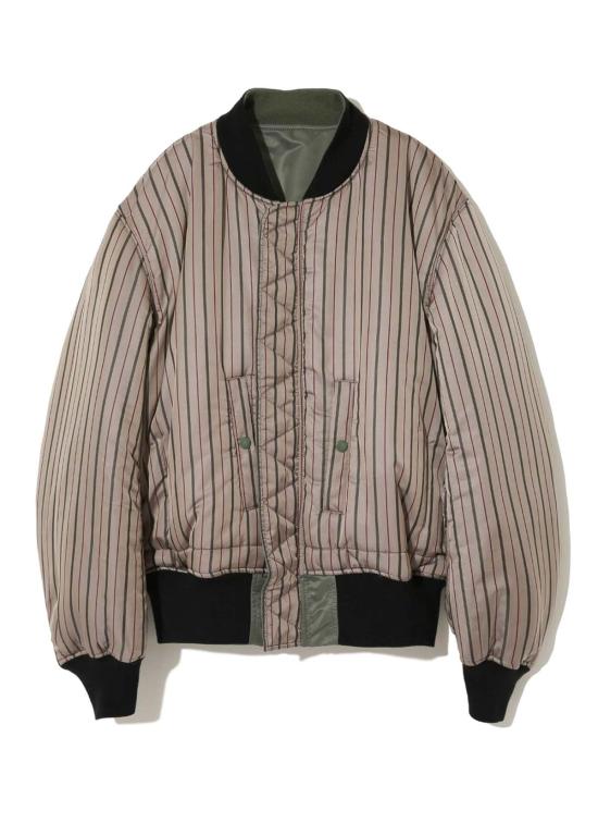  언더커버 봄버 자켓 더 셰퍼드 X 프래그먼트 디자인 X 알파 인더스트리즈 Ma 1 재킷 카키 - UNDERCOVER