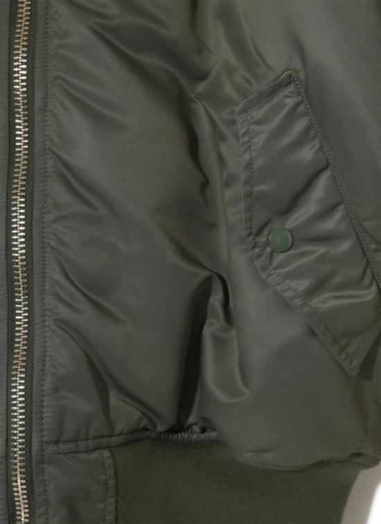  언더커버 자켓 더 셰퍼드 X 프래그먼트 디자인 X 알파 인더스트리즈 Ma 1 재킷 카키 - UNDERCOVER