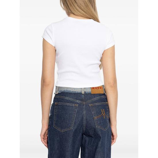 26SS 비비안웨스트우드 반팔 티셔츠 1G010019 J009C A401 WHITE - VIVIENNE WESTWOOD