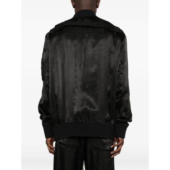 26SS 릭 오웬스 봄버 자켓 RU01F2778 N 09 BLACK - RICK OWENS