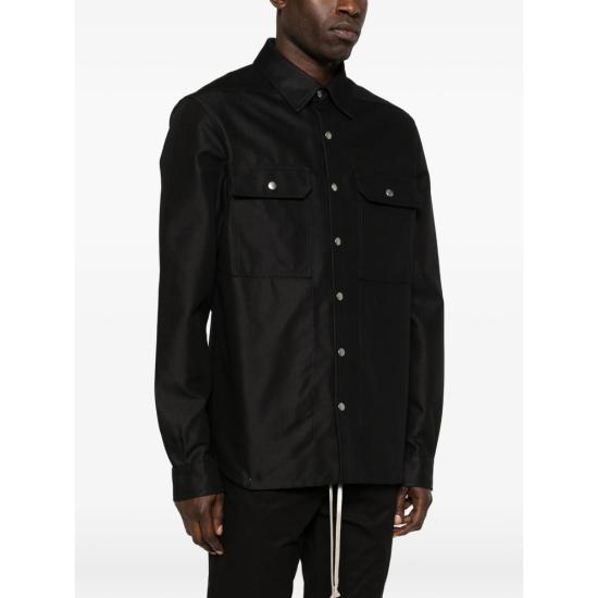 26SS 릭 오웬스 데님 자켓 RU01F2729 CDU 09 BLACK - RICK OWENS