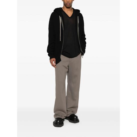 26SS 릭 오웬스 가디건 RU01F2614 KWVH 09 BLACK - RICK OWENS