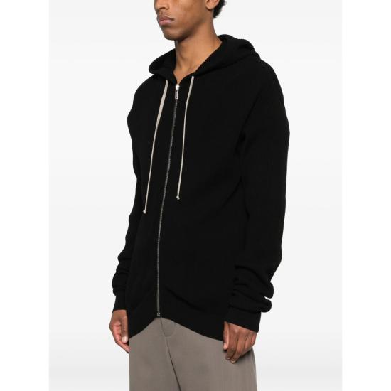 26SS 릭 오웬스 가디건 RU01F2614 KWVH 09 BLACK - RICK OWENS