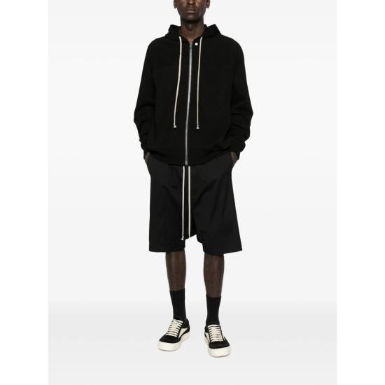 26SS 릭 오웬스 숏팬츠 RU01F2384 TE 09 BLACK - RICK OWENS