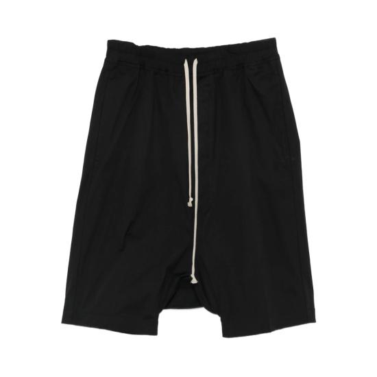 26SS 릭 오웬스 숏팬츠 RU01F2384 TE 09 BLACK