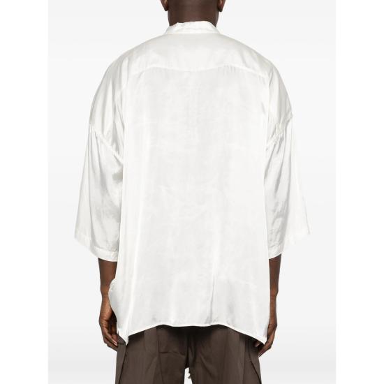 26SS 릭 오웬스 반팔 셔츠 RU01F2238 N 11 WHITE - RICK OWENS