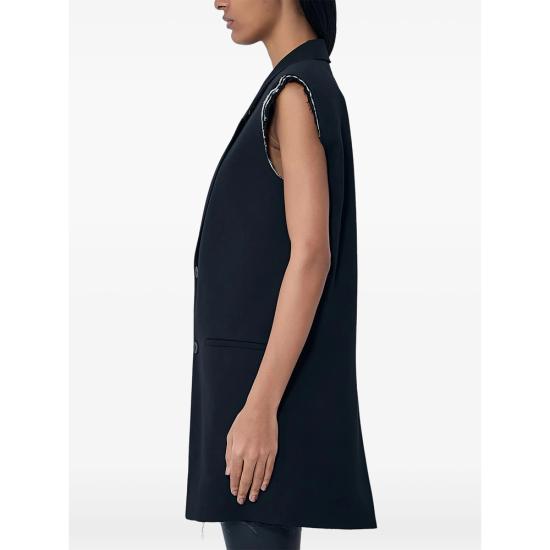 26SS 릭 오웬스 베스트 RP01F6758 WT 09 BLACK - RICK OWENS