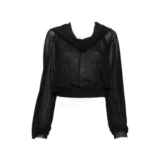 26SS 릭 오웬스 긴팔 티셔츠 RP01F6239 UCS 09 BLACK