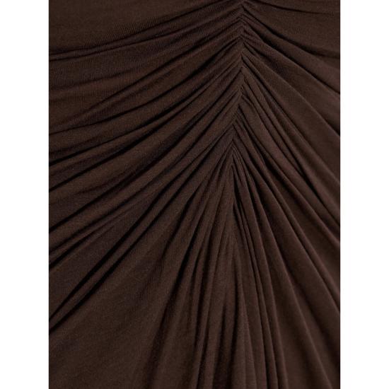 26SS 릭 오웬스 블라우스 RP01F6201 JS 53 BROWN - RICK OWENS