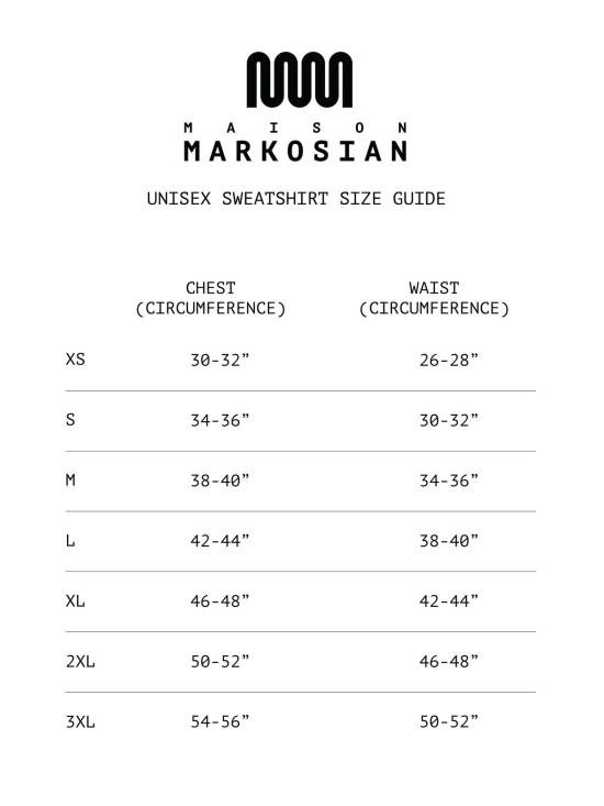  메종 마르코시안 스웨터 스와치 스웨트셔츠 - MAISON MARKOSIAN