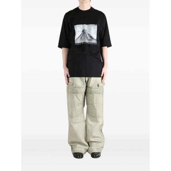 26SS 다크쉐도우 반팔 티셔츠 DU01F4274 RNEP2 0911 BLACK - DRKSHDW