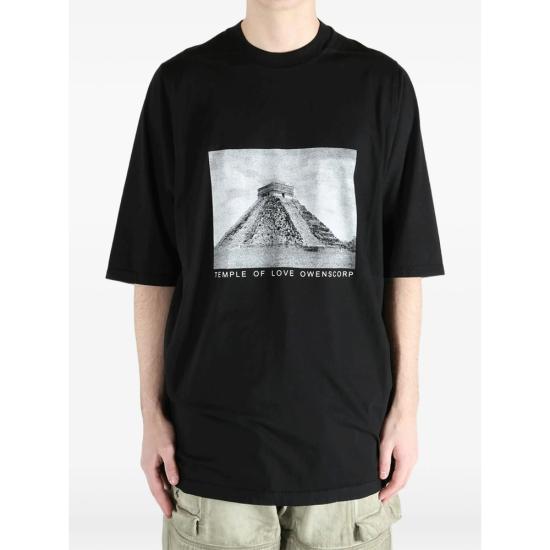 26SS 다크쉐도우 반팔 티셔츠 DU01F4274 RNEP2 0911 BLACK - DRKSHDW