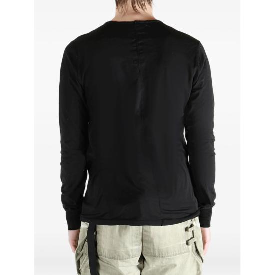 26SS 다크쉐도우 긴팔 티셔츠 DU01F4260 BH 09 BLACK - DRKSHDW