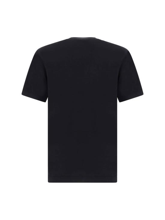  버버리 반팔 티셔츠 코튼 로고 티셔츠 블랙 - BURBERRY