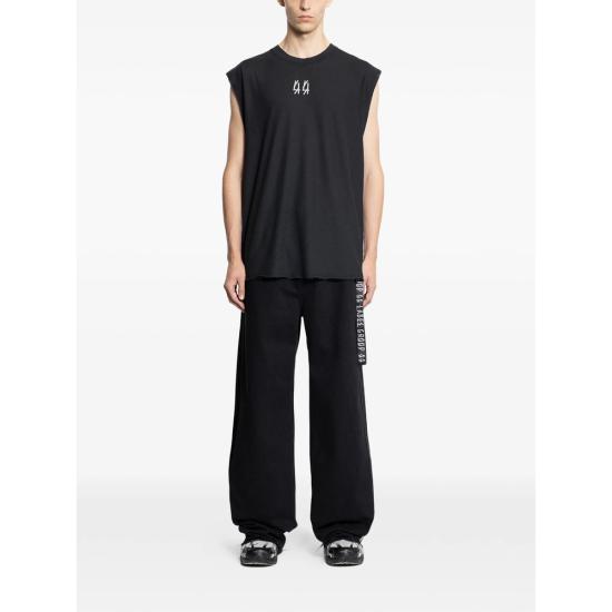 26SS 44레이블 민소매 티셔츠 B0030654 FA725 P749 BLACK - 44 LABEL