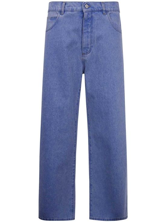  마르니 데님 팬츠 와이드  진 코발트 - MARNI