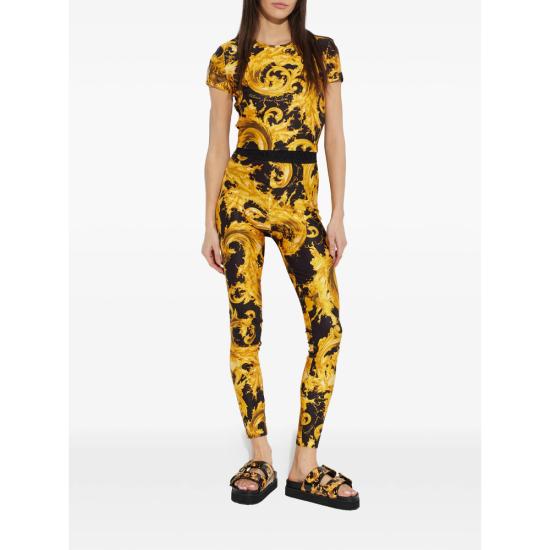 26SS 베르사체 부츠 80VA3SM1 ZS366 G89 BLACK YELLOW - VERSACE