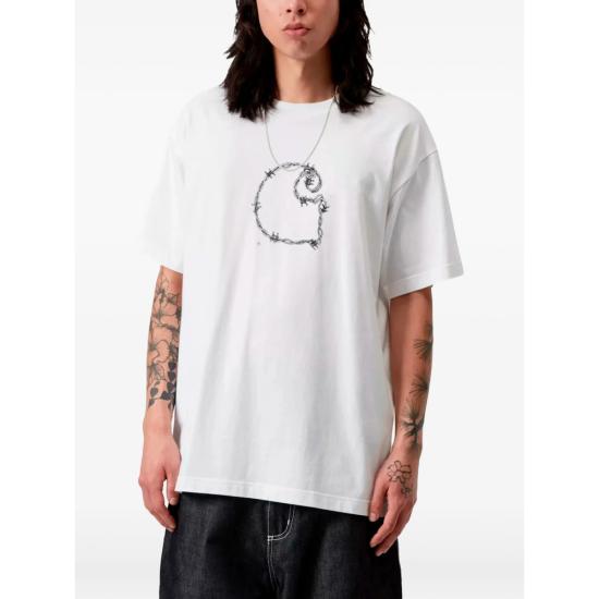 26SS 칼하트 반팔 티셔츠 I036237 02XX WHITE - CARHARTT