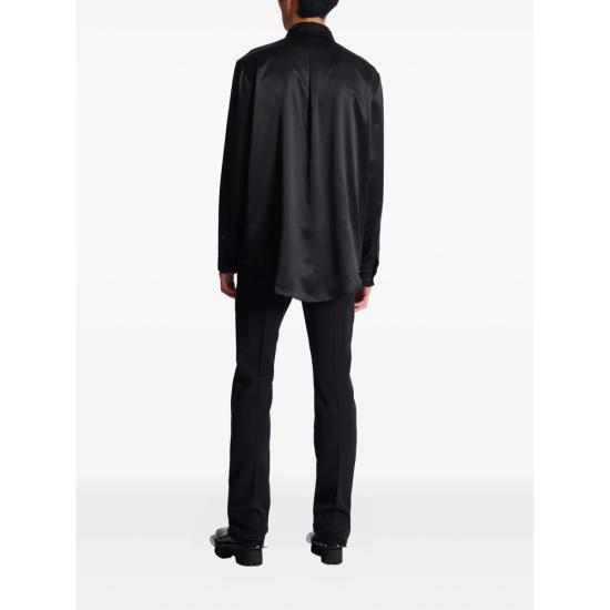 26SS 발망 긴팔 셔츠 GH1HS498 PD31 EAP BLACK - BALMAIN