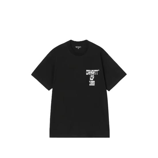 26SS 칼하트 반팔 티셔츠 I036231 89XX BLACK