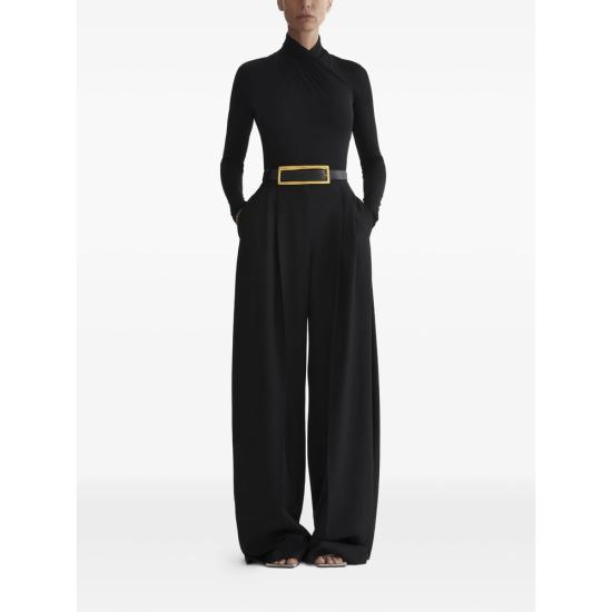 26SS 뮈글러 블라우스 BO0289 1999 BLACK - MUGLER