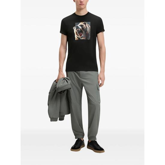 26SS 보스 반팔 티셔츠 50558965 002 BLACK - BOSS