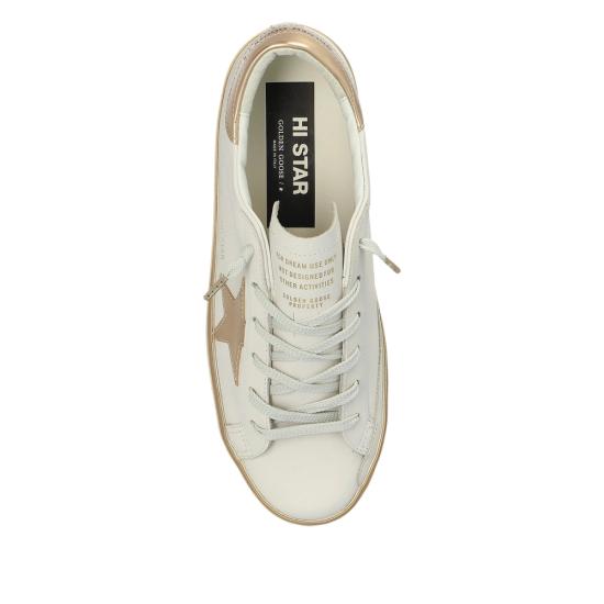 26SS 골든구스 하이스타 스니커즈 GWF00118 F008128 10961 WHITE GOLD - GOLDEN GOOSE