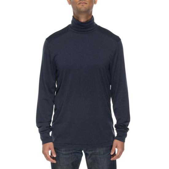  Wolves 터틀넥 울브스 메리노  블랙/미드나잇 블루/샌드 - OTHER BRANDS