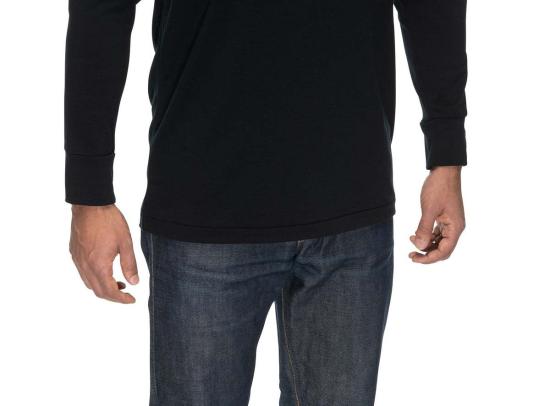  Wolves 터틀넥 울브스 메리노  블랙/미드나잇 블루/샌드 - OTHER BRANDS