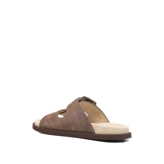 26SS 브루넬로 쿠치넬리 샌들 MZUSOLY235 CAY70 BROWN - BRUNELLO CUCINELLI