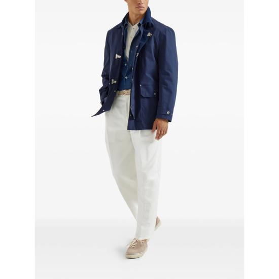 26SS 브루넬로 쿠치넬리 데님 셔츠 MR6830658 C003 BLUE - BRUNELLO CUCINELLI