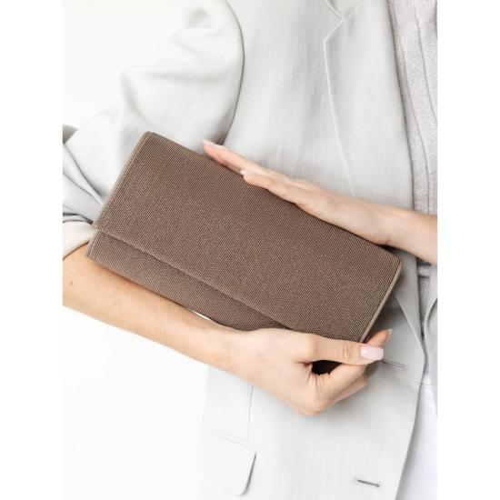 26SS 브루넬로 쿠치넬리 클러치/파우치 MBMON2560 C170 PINK METALLIC - BRUNELLO CUCINELLI