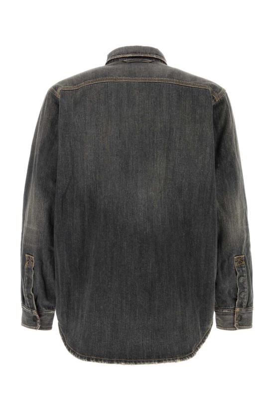  발렌시아가 데님 자켓 데님 재킷 다크 그레이 - BALENCIAGA