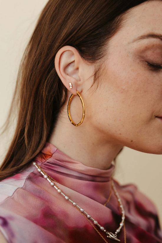  시에라 윈터 주얼리 이어링 뮤즈 후프 - SIERRA WINTER JEWELRY